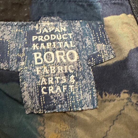 Kapital Kountry Virgin Mary BORO Damaged Denim Jacket - Picture 8 of 8
